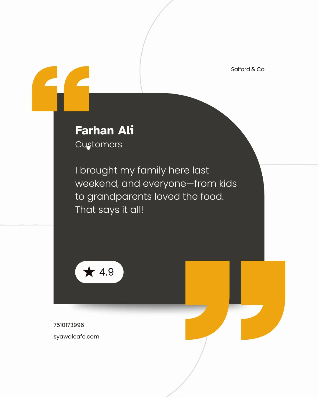 comment of farhan ali